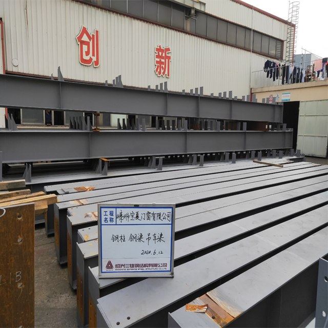 welded H beam Trusses Steel Structure Workshop