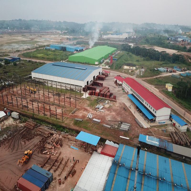Gabon Plant Steel Structure In Africa