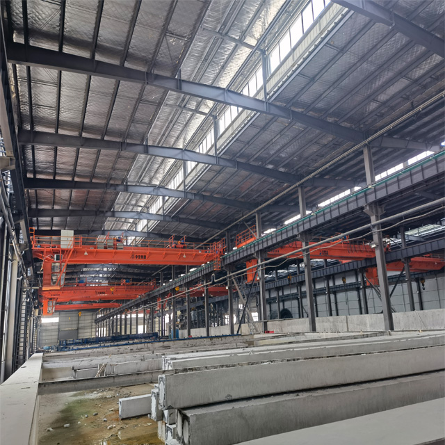 Hot rolled H Grey White Steel Structure Workshop